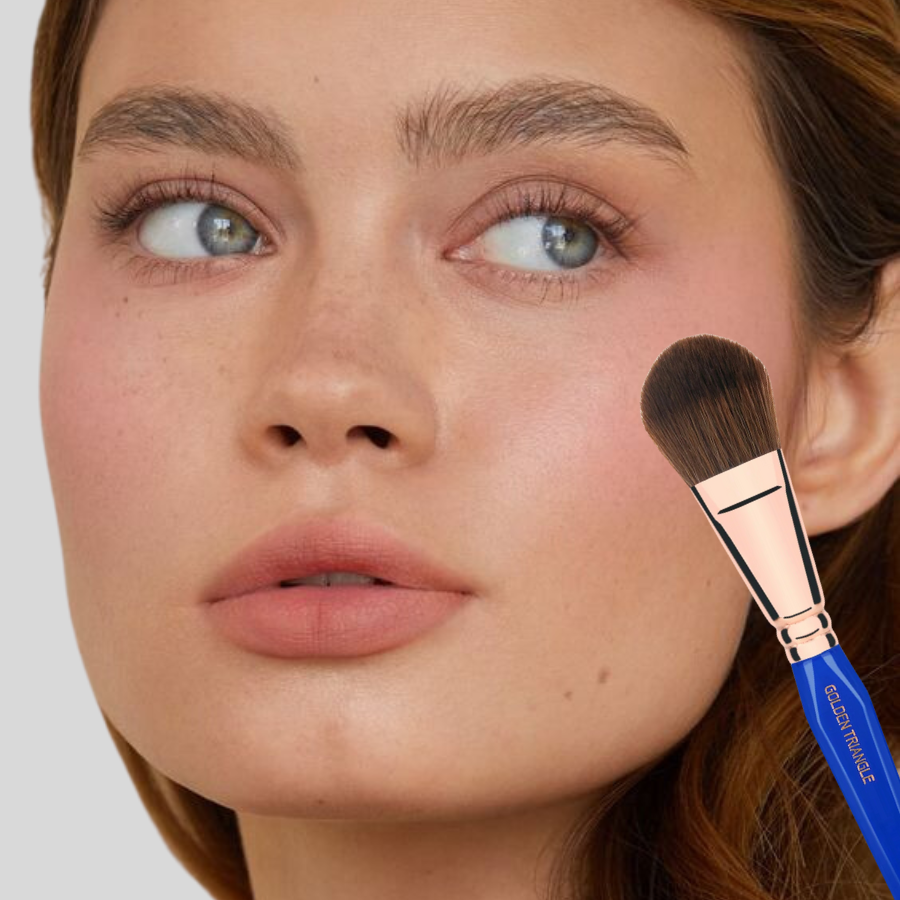 Cọ Trang Điểm Má Hồng Bdellium Tools Golden Triangle B960 Precision Blusher
